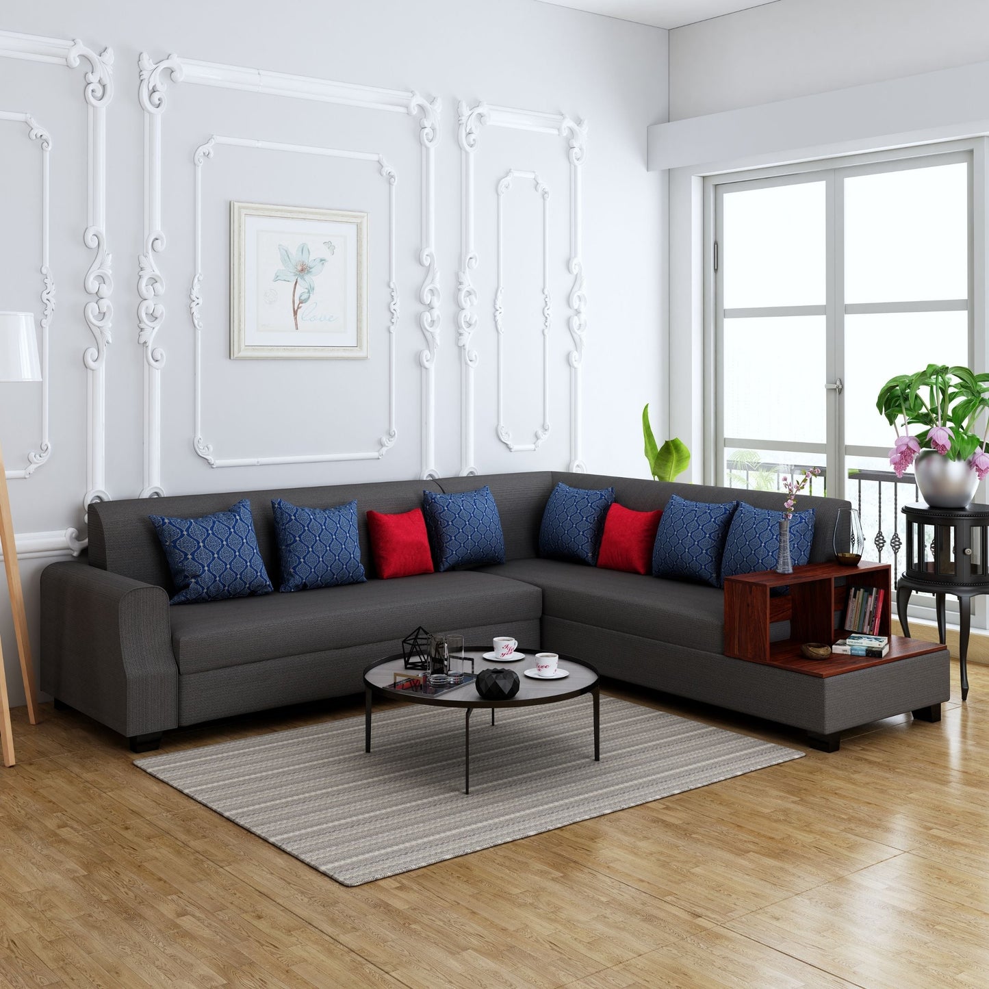 Morkal L-shape sofa
