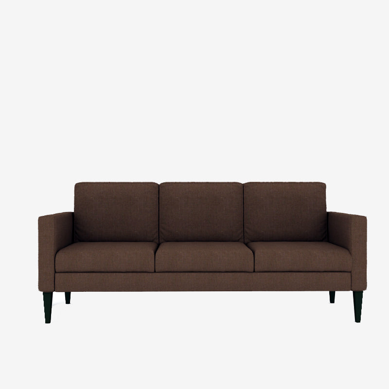 Liverpool 3 Seater Fabric Sofa-Brown