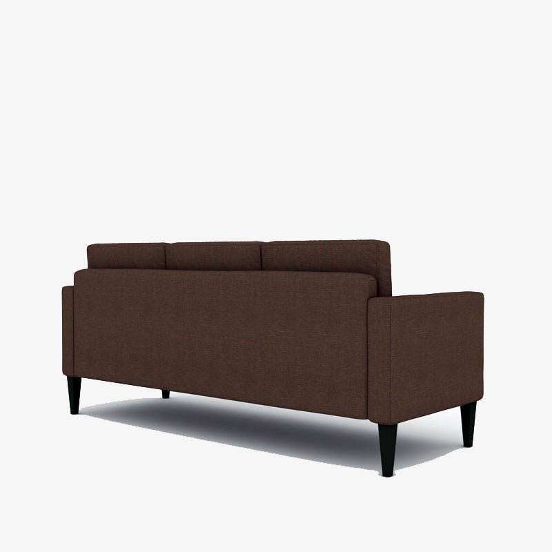 Liverpool 3 Seater Fabric Sofa-Brown