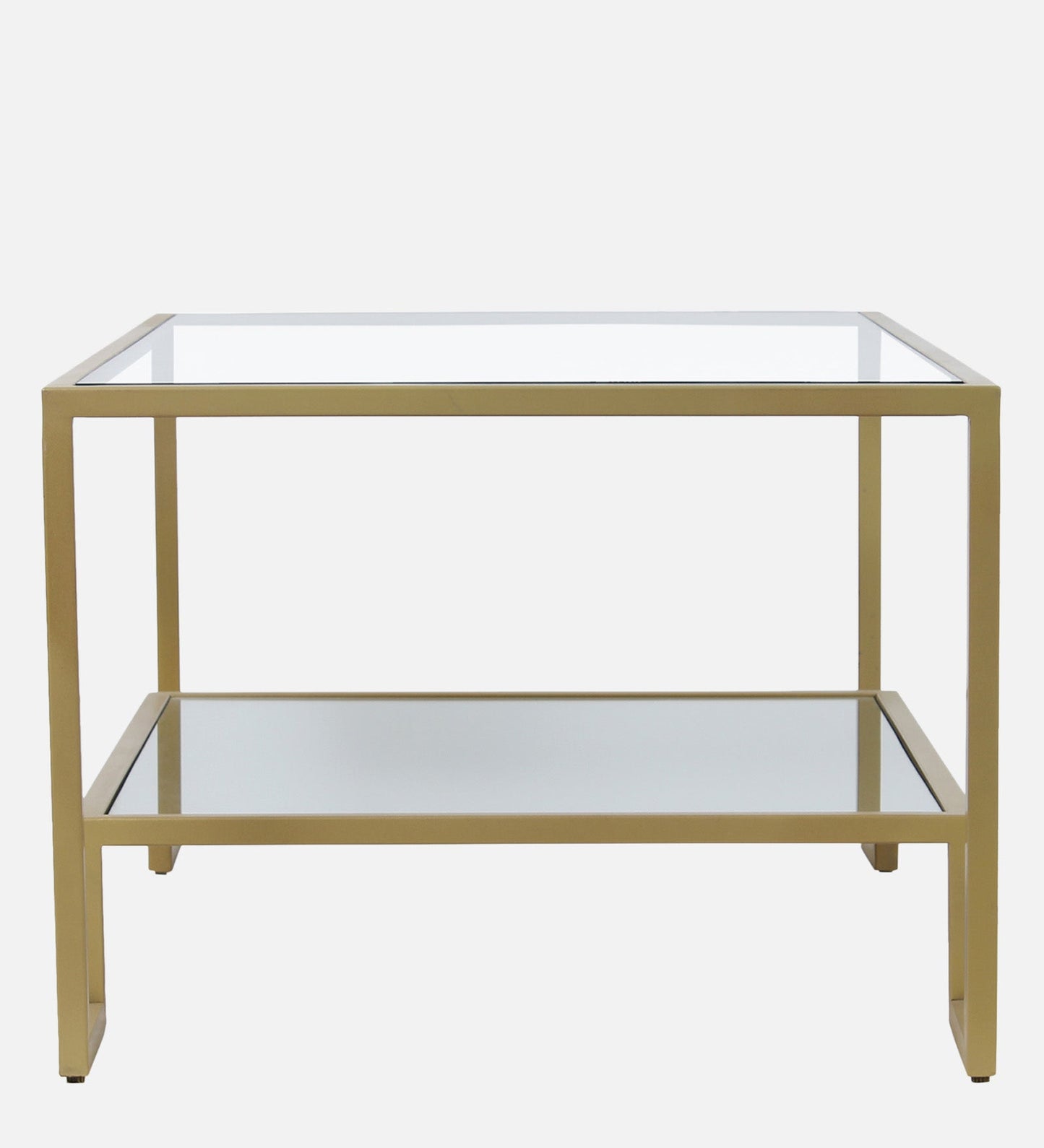 Southwark Glass Coffee Table In Gold finish