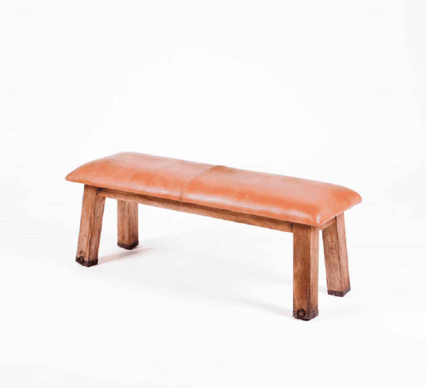 Buck Leather Bench