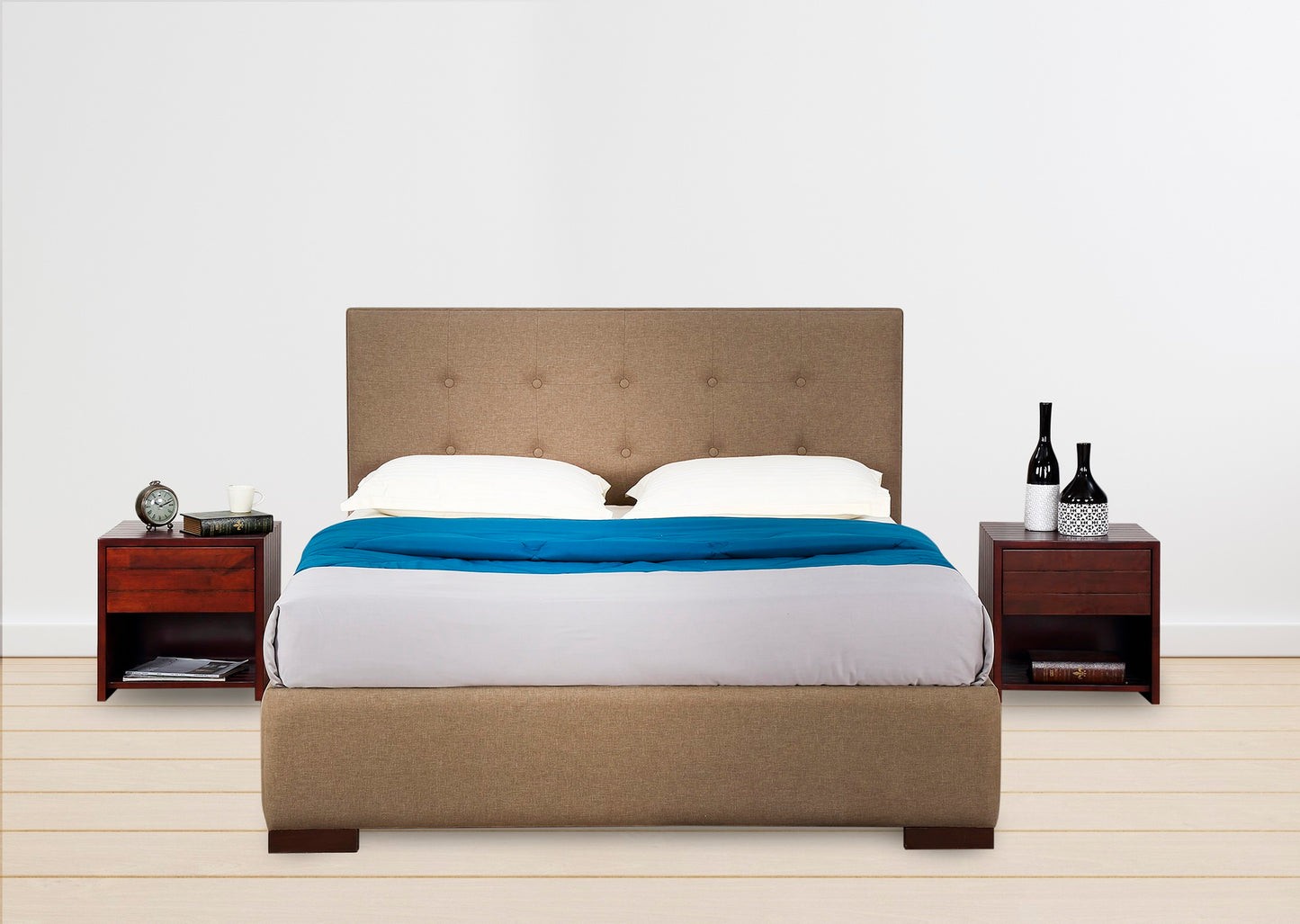 Cosmo Fully Upholstered Bed without Storage