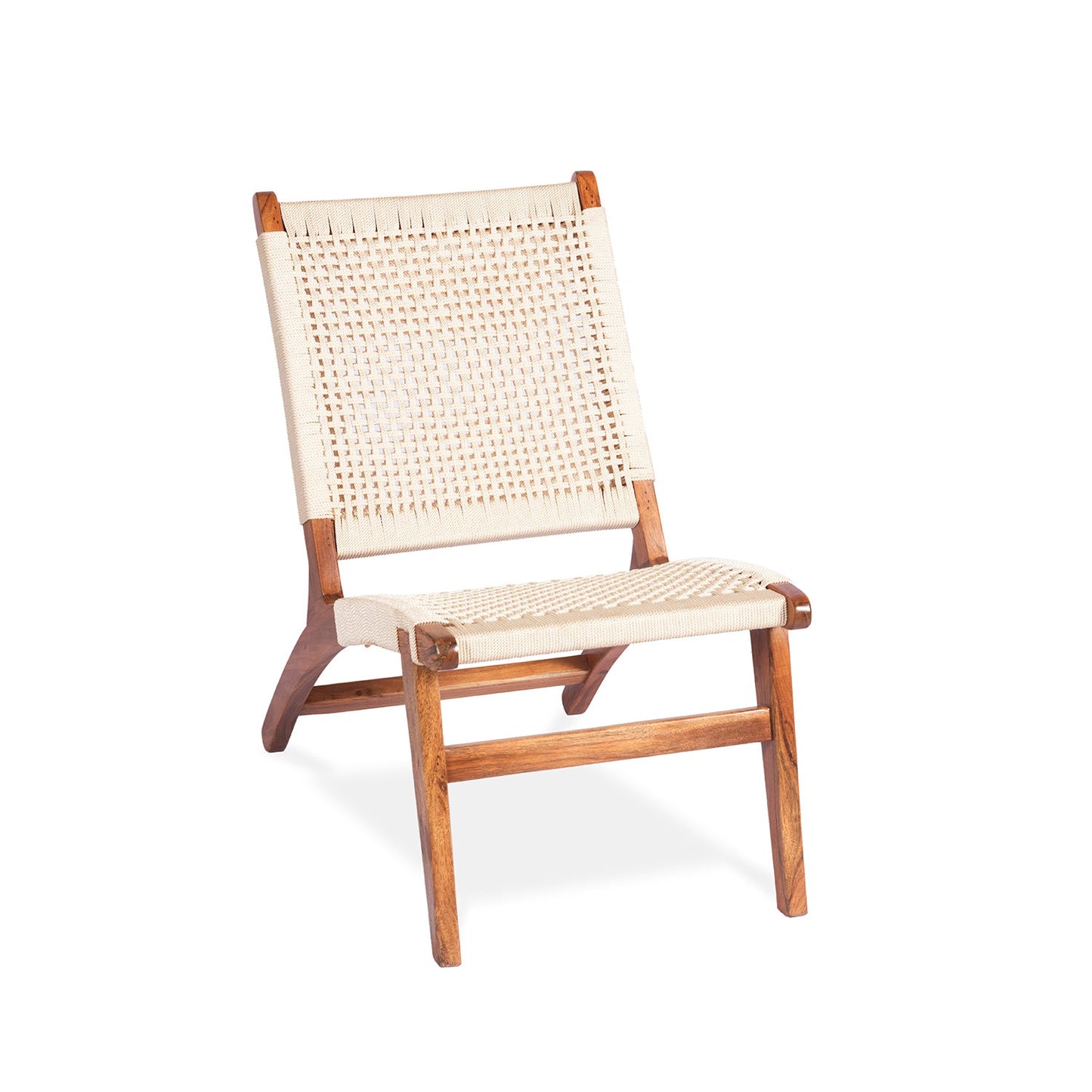 Danish Woven Lounge Chair