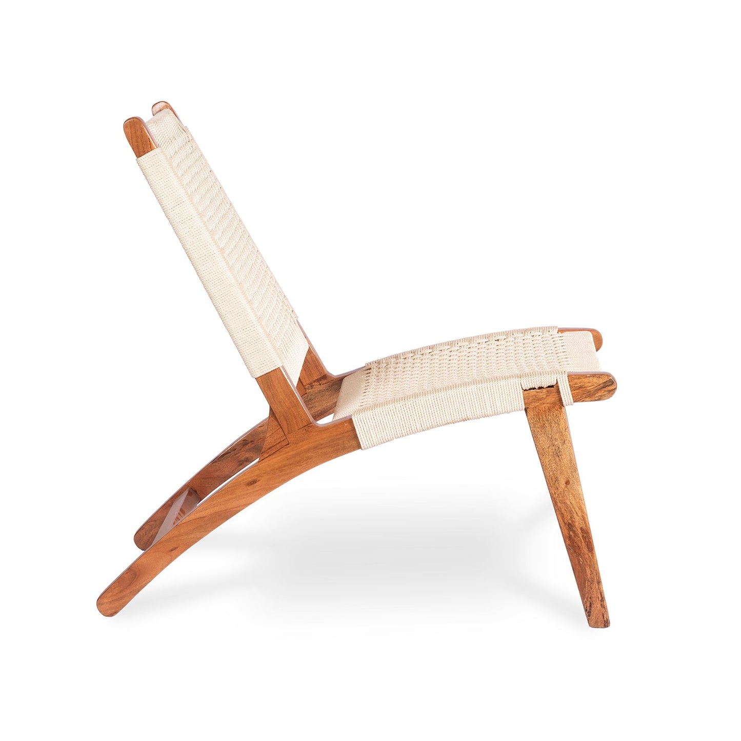 Danish Woven Lounge Chair