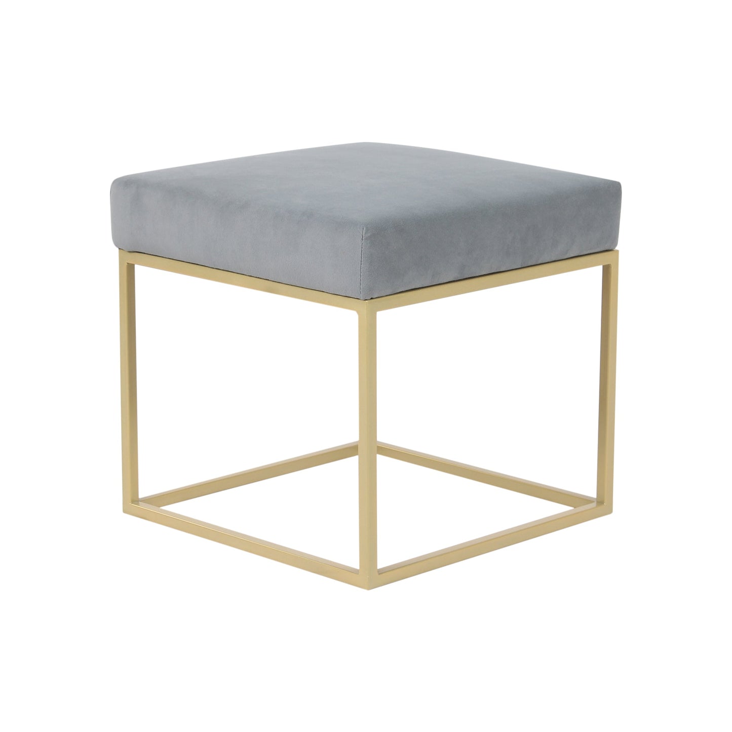 Cassel Nesting Black Glass Coffee Table Set With 2 Stools In Gold Finish