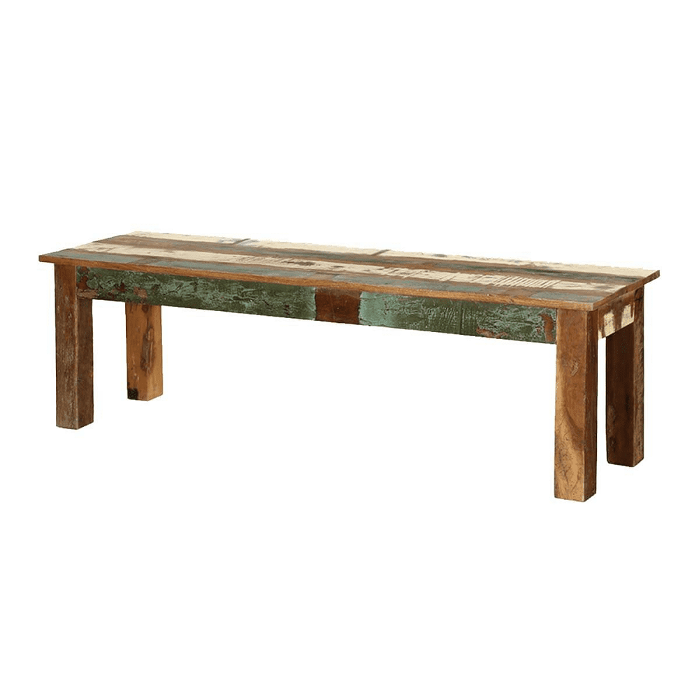 Reclaimed Wood Dining Bench