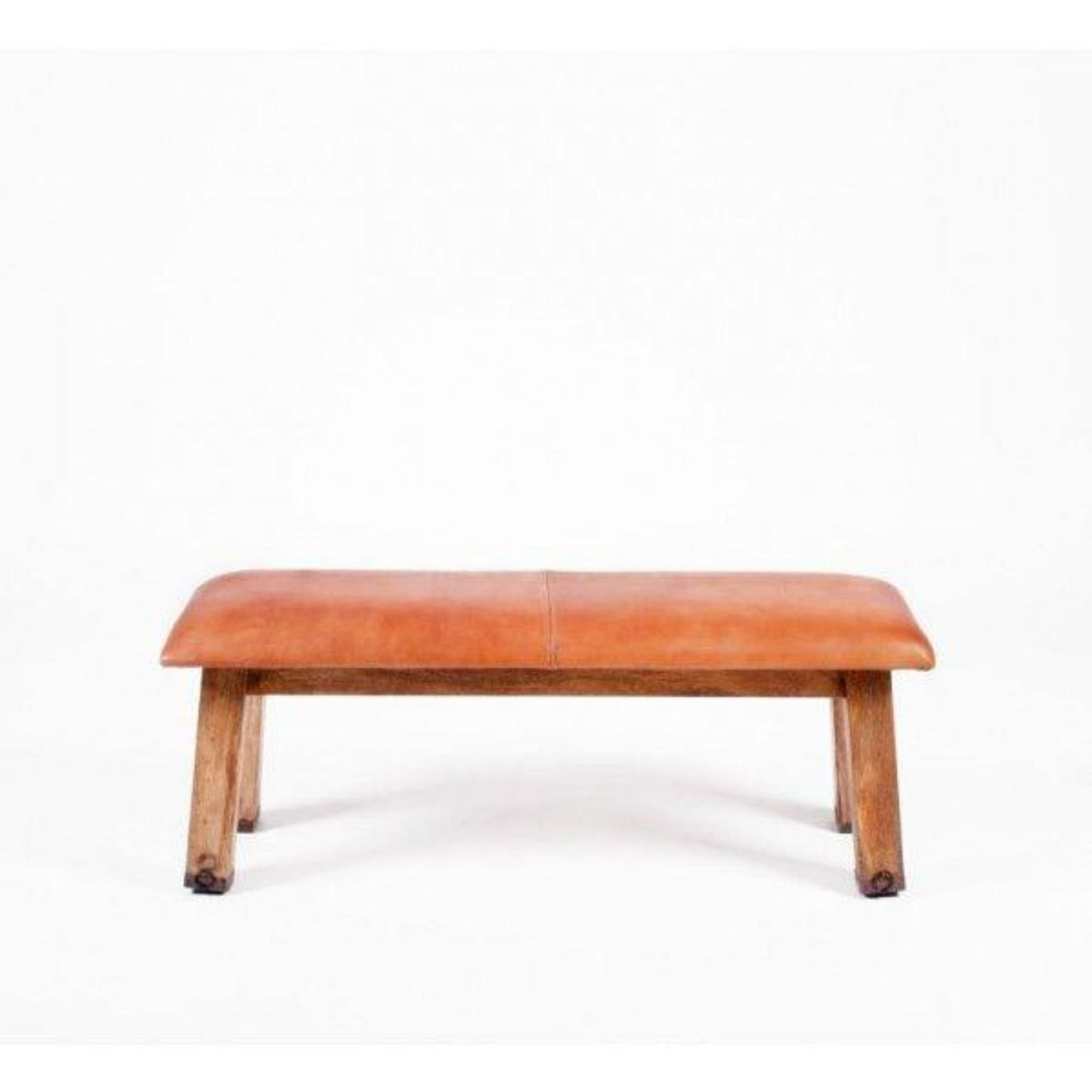 Buck Leather Bench