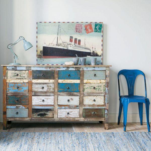Reclaimed Large Chest Of Drawers