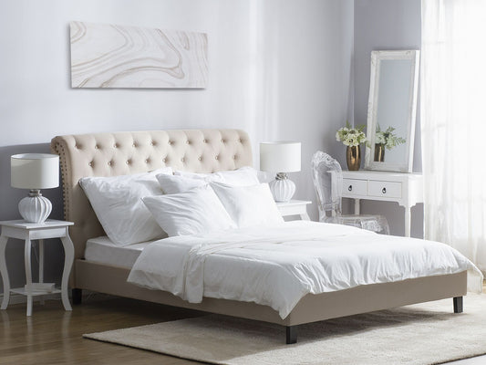 Riems Fully Upholstered Bed without Storage